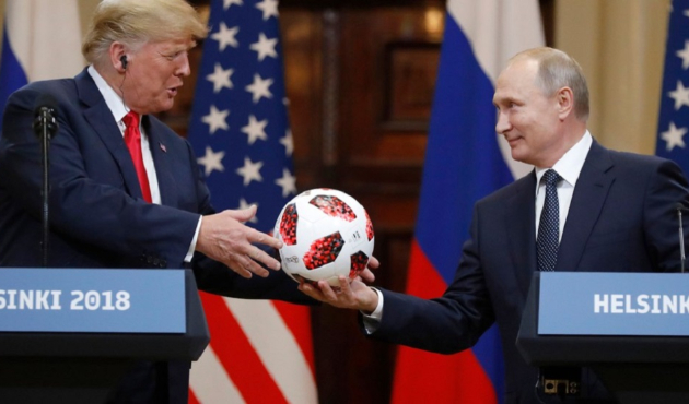 Putin'in Trump'a verdiği topta çip bulundu!