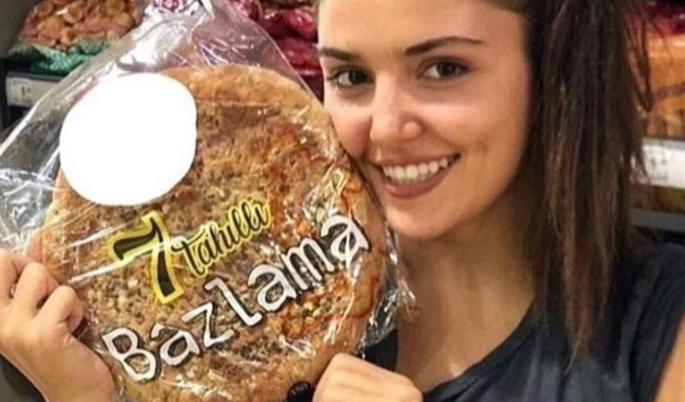 Hande Erçel'den 'bazlama' paylaşımı!