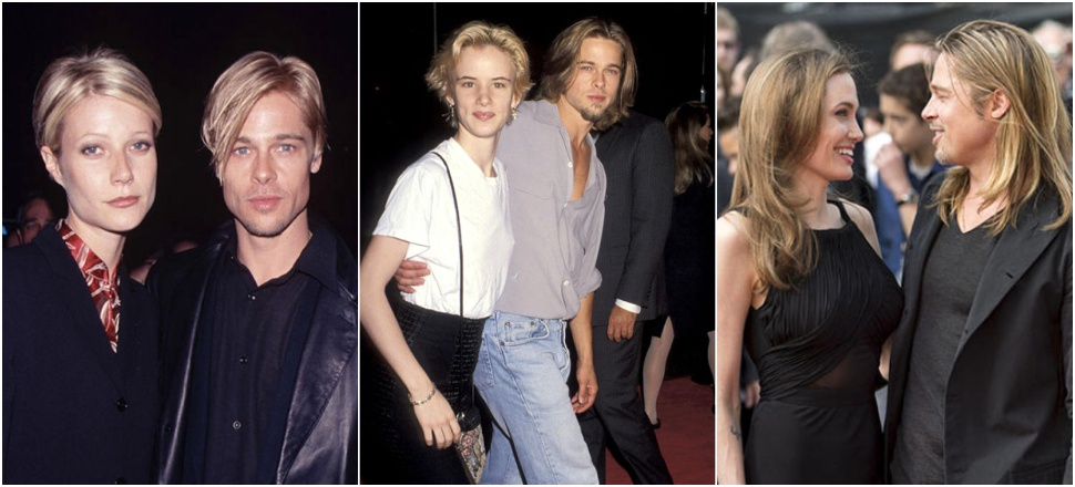 Bütün sevgilileri Brad Pitt'e benziyor!
