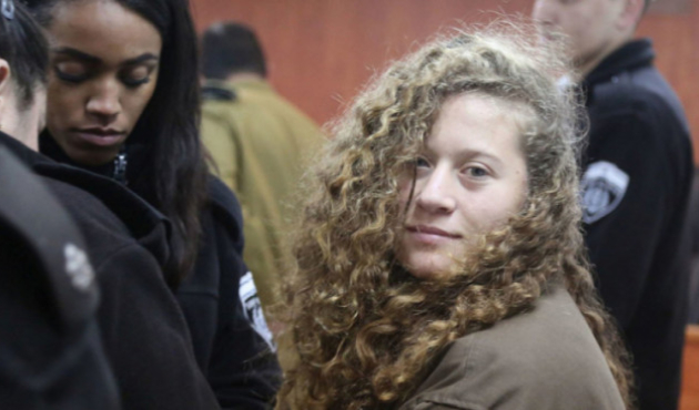Filistin direnişinin sembolü Tamimi serbest bırakıldı!