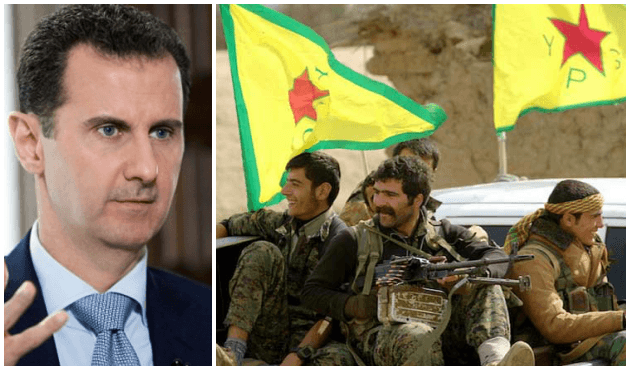 İhanet örgütü YPG Esed ile Şam'da masaya oturdu!