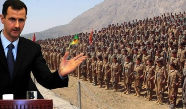 PKK/PYD ile Esed el sıkıştı!