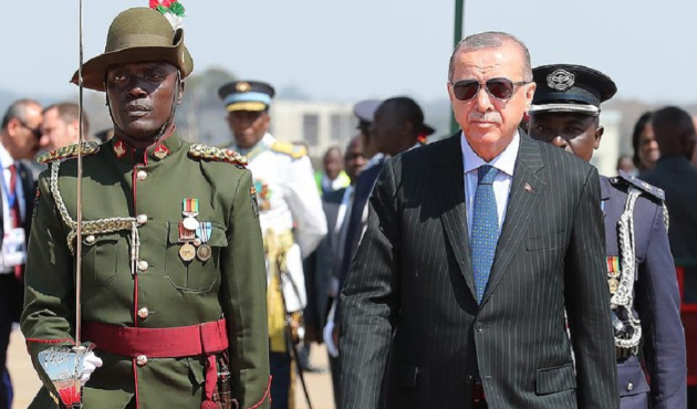 Cumhurbaşkanı Erdoğan Zambiya'da!