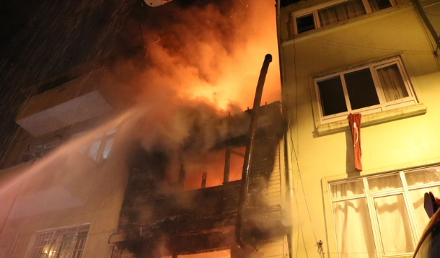 Beyoğlu'nda alevli gece...