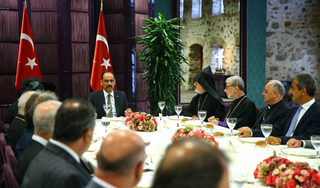 Kalın, azınlık cemaatleri temsilcileriyle görüştü!