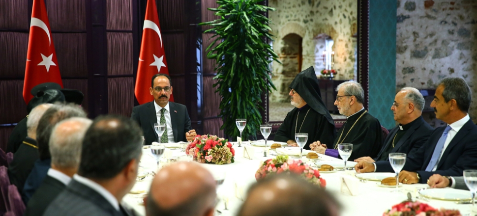 Kalın, azınlık cemaatleri temsilcileriyle görüştü!