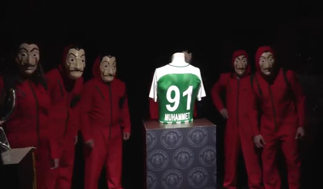 Konyaspor'dan 'La Casa de Papel'li forma tanıtımı!