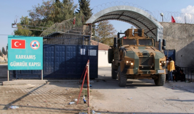Gaziantep'de sınır kapısında patlama!