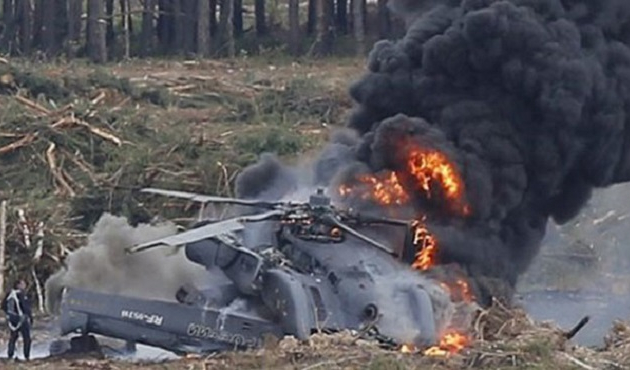 Rusya'da helikopter düştü: 18 ölü!