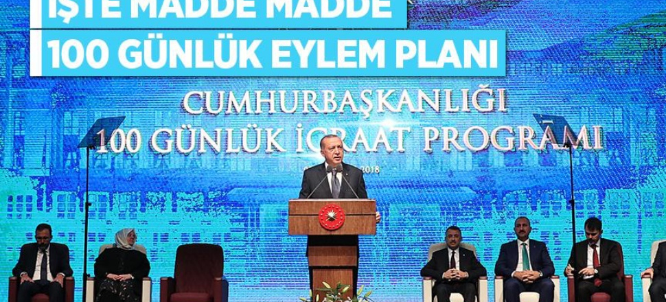İşte bakanlıklara göre 100 günlük plan!