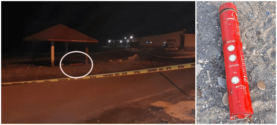 Sahile vuran kırmızı cisim polisi alarma geçirdi!