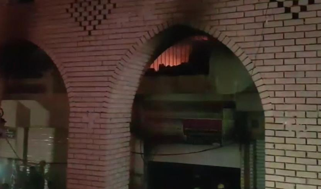 Osmanlı yadigarı çarşıda yangın!