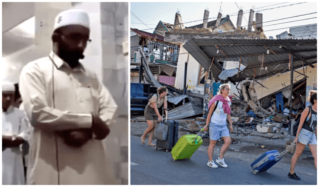 Ne imam ne de cemaat depreme aldırmadı!
