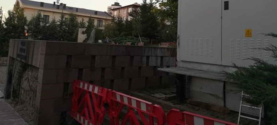 Uğur Mumcu anıtına büyük saygısızlık!