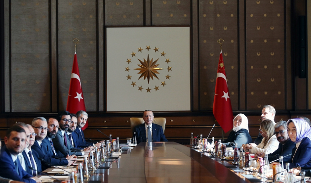 Cumhurbaşkanı Erdoğan MÜSİAD heyetini kabul etti!