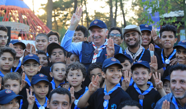 Başkan Uysal'dan Uluslararası İzcilik Kampı'nda 'kardeşlik' mesajı!