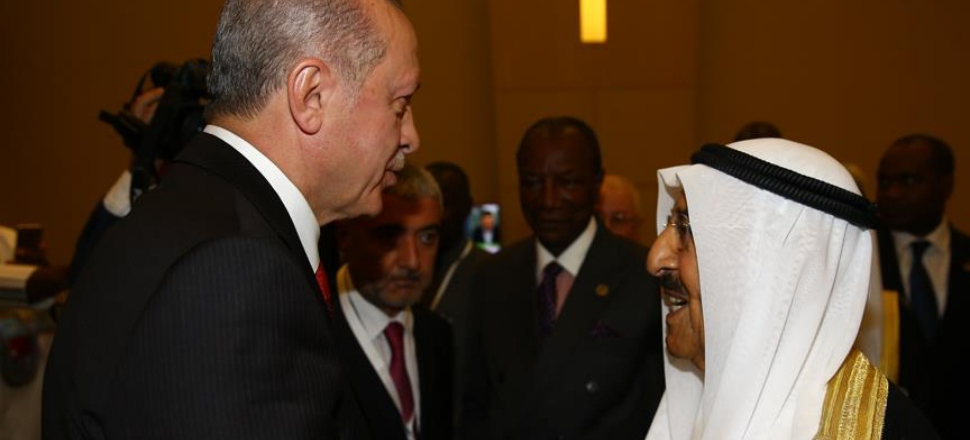 Cumhurbaşkanı Erdoğan, Kuveyt Emiri ile görüştü!