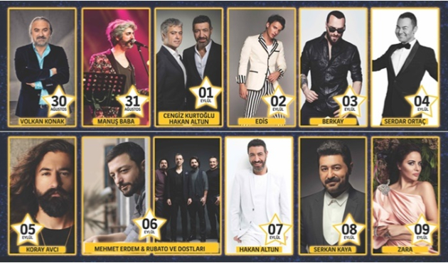 Turkcell ile efsane Yıldızlı Geceler konserleri başlıyor!