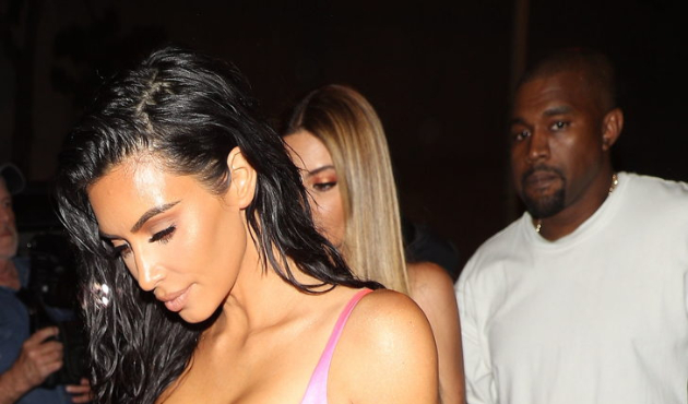 Kim Kardashian, doğum günü kızından rol çaldı!