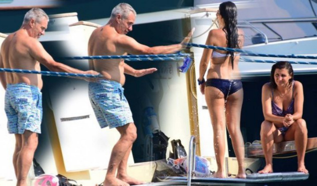 Ersun Yanal teknede dans şov yaptı!