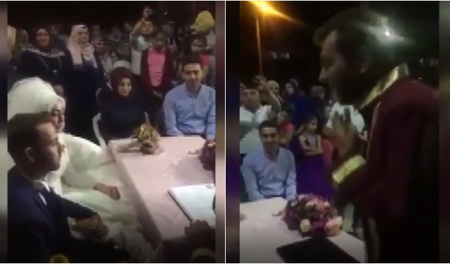 Gelin kelime oyunu yapmak istedi! Nikah iptal oldu