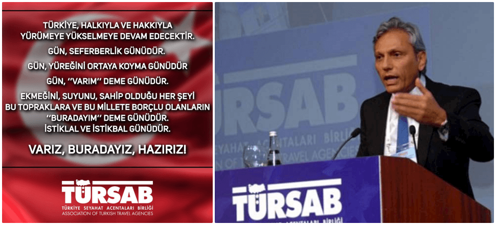 TÜRSAB'dan Türkiye'ye "Seferberlik" çağrısı