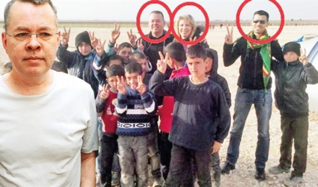 Rahip Brunson'un PKK/PYD ilişkisi belgelendi!