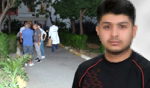 Babasının boğazını kesti, çay içmeye gitti!