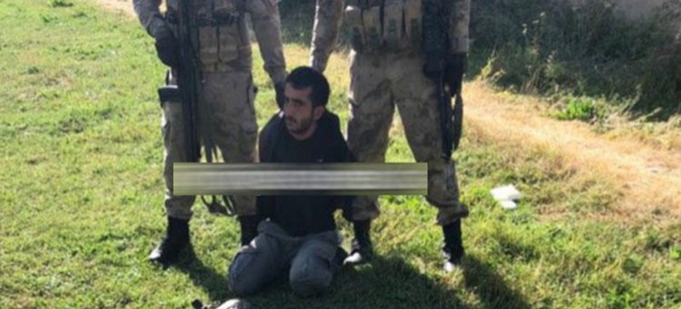 PKK'lı terörist Türk askerini görünce ağaca çıktı!