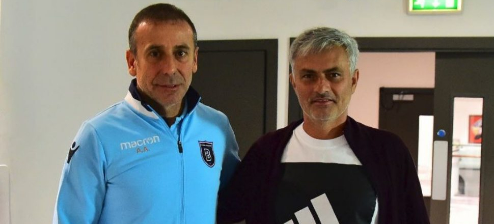 Jose Mourinho, Başakşehir'i ziyaret etti!