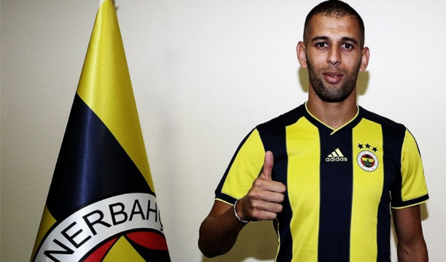 Fenerbahçe'den Slimani'ye imza töreni!