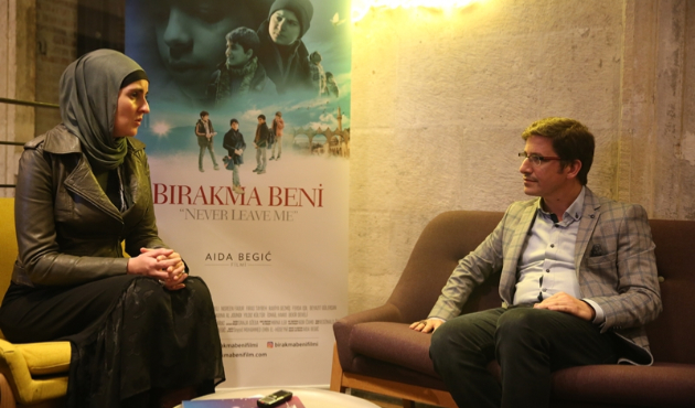 Aida Begiç, ''Beni Bırakma'' filmini anlattı...