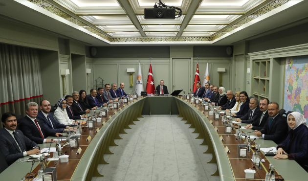 AK Parti MYK Erdoğan başkanlığında toplandı!