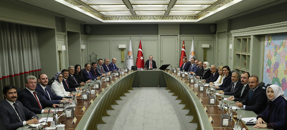 AK Parti MYK Erdoğan başkanlığında toplandı!