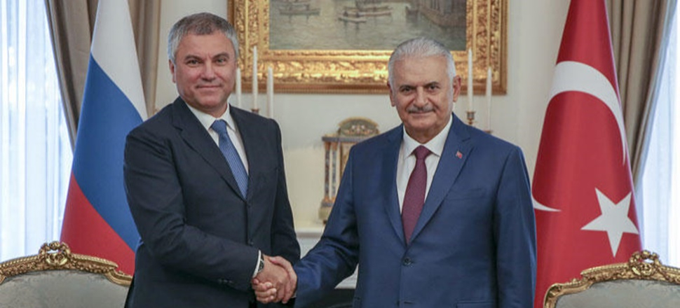 Binali Yıldırım, Rus yetkililerle bir araya geldi!