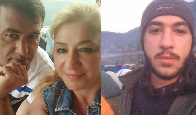 Babası annesini "bıçaklamasın" diye araya girdi