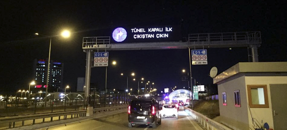 Avrasya Tüneli'nde şüpheli motosiklet alarmı...