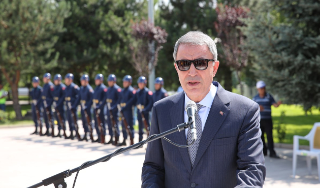 Bakan Akar'dan terörle mücadelede kararlılık vurgusu!