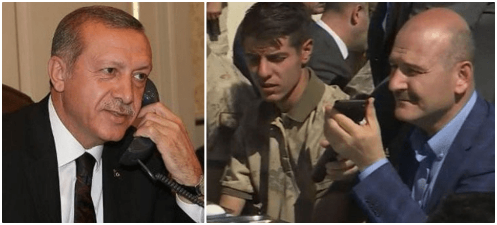 Erdoğan, Kato Dağı’ndaki askerlerle bayramlaştı
