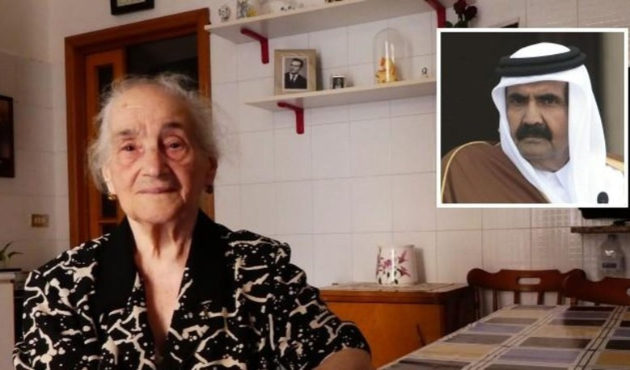 Eski emir Es Sani, İtalyan kadını unutmadı...