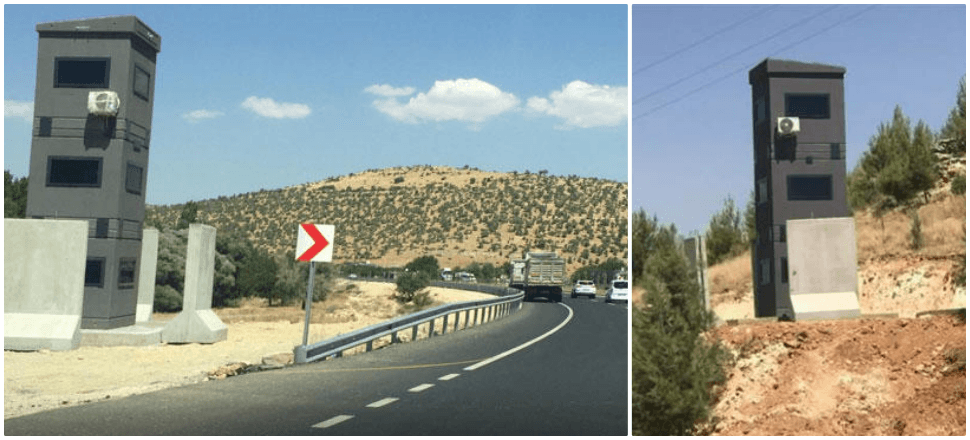 Diyarbakır-Mardin karayolunda görüntülendi!