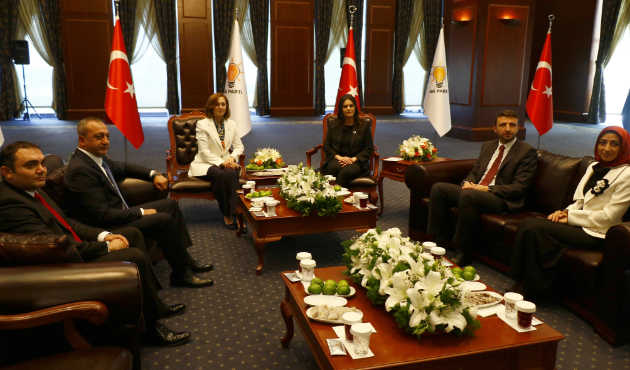CHP, MHP ve HÜDA-PAR'dan AK Parti'ye bayram ziyareti!