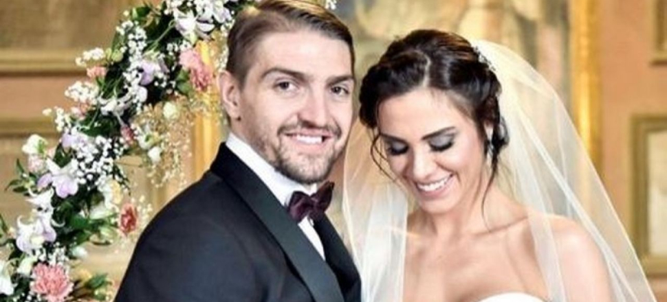 Caner Erkin kızı ile ilk bayram pozunu verdi!