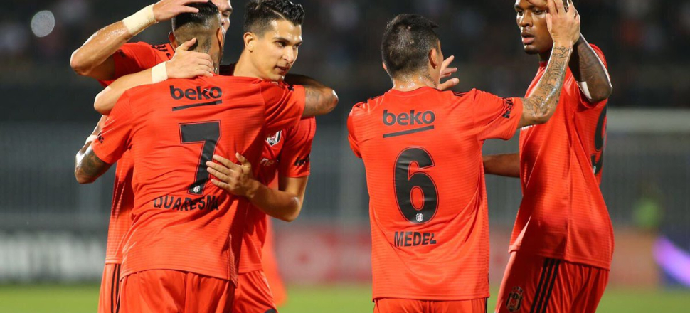 Beşiktaş deplasmanda avantajı kaptı!