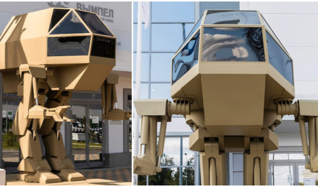 İşte Rus silah şirketi Kalaşnikof'un yeni savaş robotu...