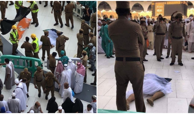 Mescid-i Haram’ın üst katından düşerek öldü