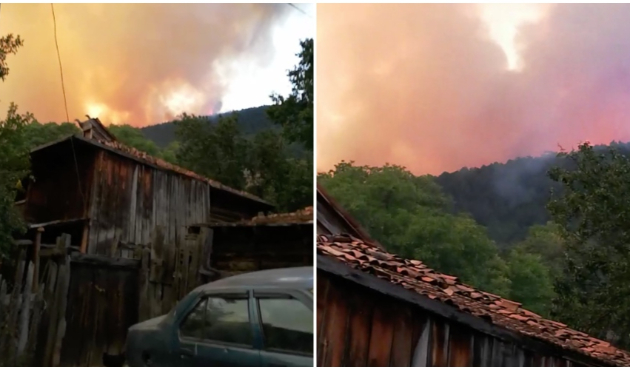 Kastamonu'nun cennet köşesi alev alev yanıyor!