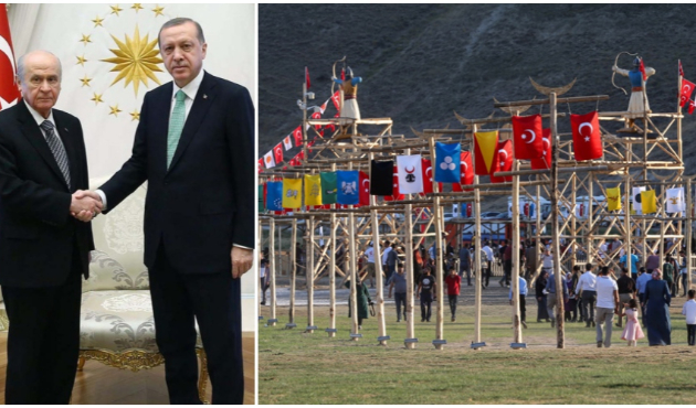 Alparslan'ın torunları Malazgirt'te buluştu