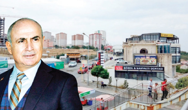 Heyelan alanını kafe ve restoranlarla doldurdular!