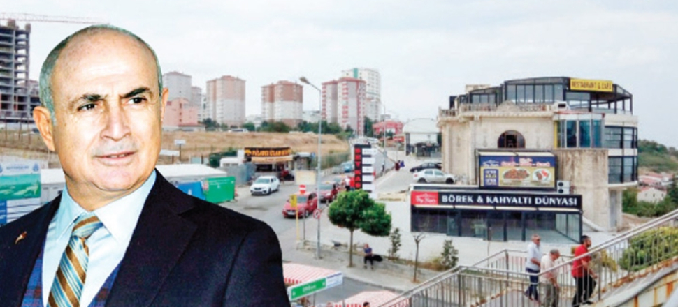 Heyelan alanını kafe ve restoranlarla doldurdular!